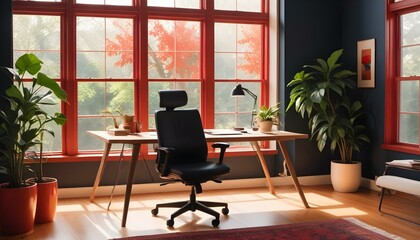 Photo interior modern design room 3d illustration