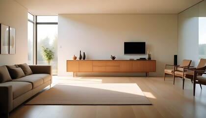 Photo interior modern design room 3d illustration
