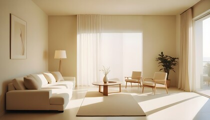 Photo interior modern design room 3d illustration