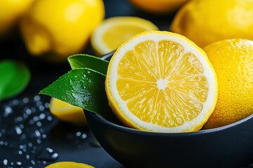 Lemon concentrated flavor, intense sourness provides a powerful punch of acidity that defines the dish