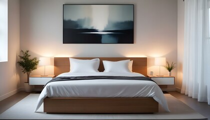 Photo interior modern design room 3d illustration