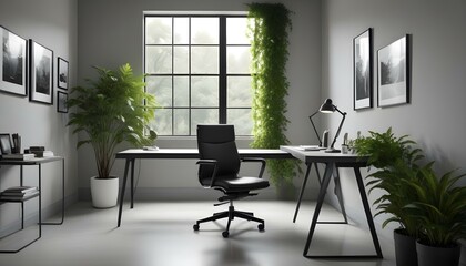 Photo interior modern design room 3d illustration