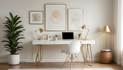 Photo interior modern design room 3d illustration