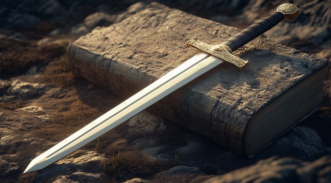 Bible sword concept