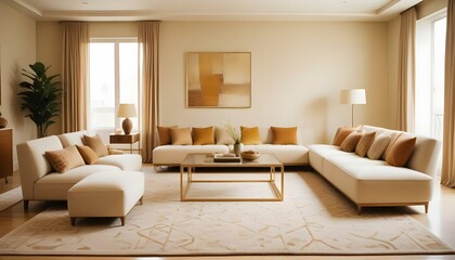 Photo interior modern design room 3d illustration