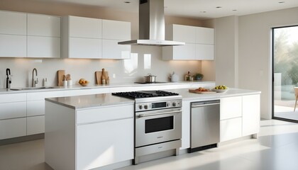 Fototapeta premium Photo interior modern design room 3d illustration