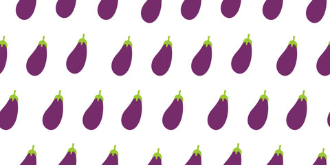 Eggplant pattern Background. flat illustration Eggplant background. seamless pattern Eggplant. Eggplant flat illustration background. Eggplant Pattern Flat.