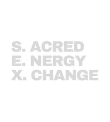 T Shirt Design Sacred Energy, Exchange - Minimalist Typography Design
