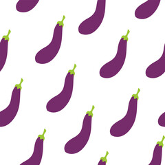 Eggplant pattern Background. flat illustration Eggplant background. seamless pattern Eggplant. Eggplant flat illustration background. Eggplant Pattern Flat.