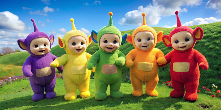 Teletubbies color animation Ready Steady Go Infantil