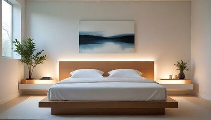 Photo interior modern design room 3d illustration