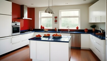 Fototapeta premium Photo interior modern design room 3d illustration