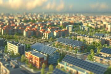 Solar cities integrating PV systems in urban planning