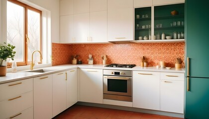 Fototapeta premium Photo interior modern design room 3d illustration