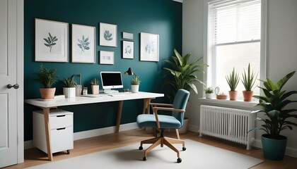 Photo interior modern design room 3d illustration