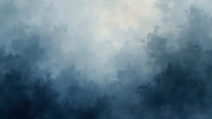 Obraz premium Abstract watercolor paint background dark blue color grunge texture for background