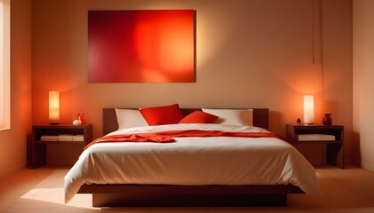 Photo interior modern design room 3d illustration