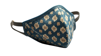 Floral Patterned Face Mask.