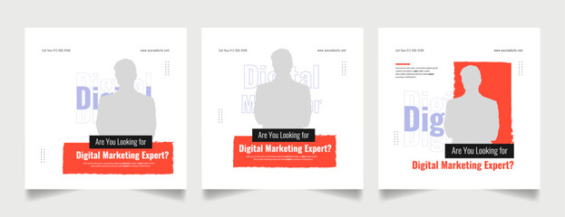 digital marketing social media post