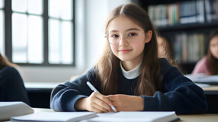 portrait of a female student