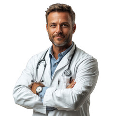 Epidemiologist Man isolated on a transparent background png file no background - handsome png file