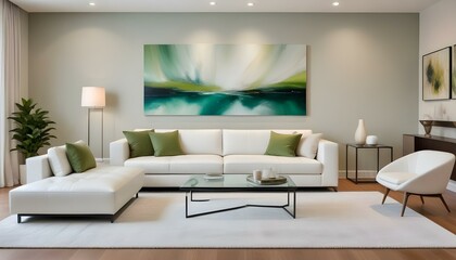 Photo interior modern design room 3d illustration