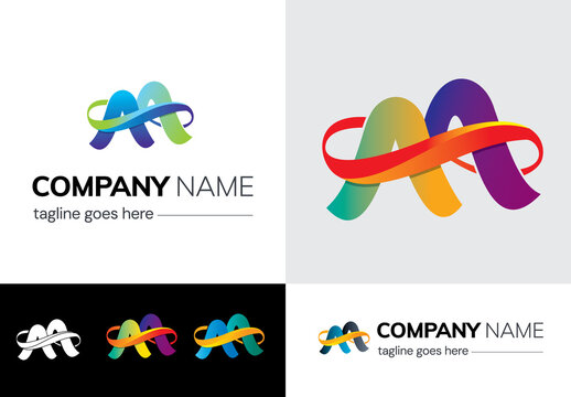 Colorful Logo Layout