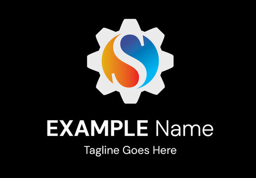 Gear Services Logo Template