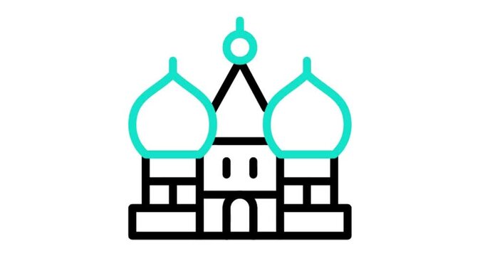 illustration of a fountain in the background