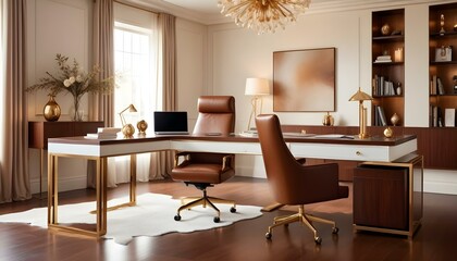 Photo interior modern design room 3d illustration