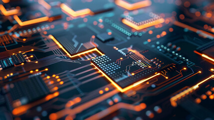 Obraz premium hardware, software abstract background