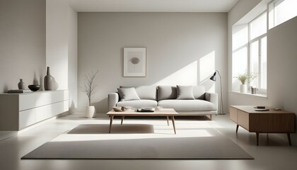 Photo interior modern design room 3d illustration