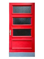 Isolated door image for design