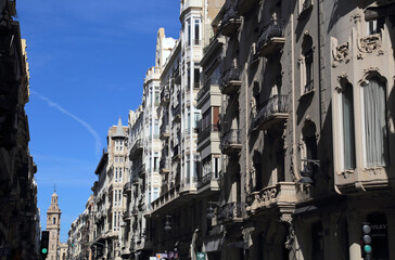 Valencia residential buildings, Spain