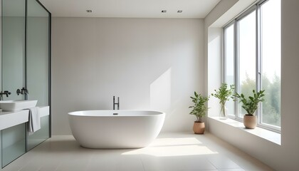 Photo interior modern design room 3d illustration