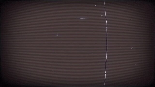 Dust and Scratches VHS Noise Flickering, Vintage TV Screen Overlay.