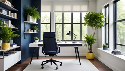 Photo interior modern design room 3d illustration