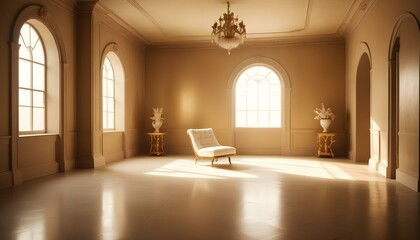 Photo interior modern design room 3d illustration