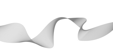 Obraz premium Abstract wavy lines flowing curve golden gradient color on transparent background. Abstract white background colorful lines. modern wavy stripes on white background isolated.