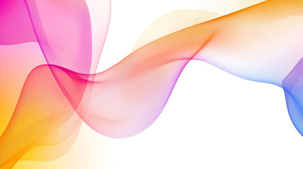 Obraz premium Abstract white background with colorful flowing wave lines. Dynamic wave pattern. abstract background with wave line.
