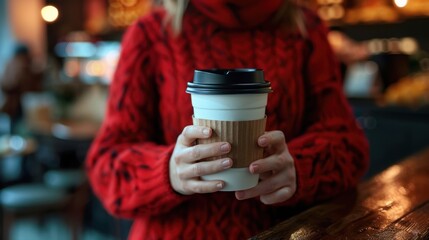 The Coffee Cup in Hands