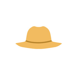 straw hat vector