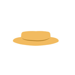 straw hat vector