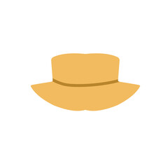 straw hat vector