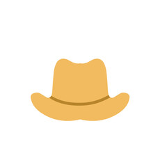 straw hat vector