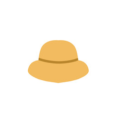 straw hat vector