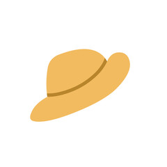 straw hat vector