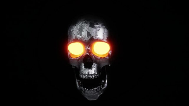 Skulls VJ Loop 4K Background	