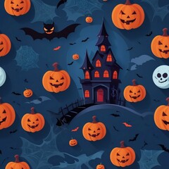 Fototapeta premium Halloween Digital Paper