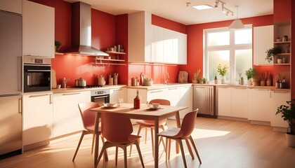 Photo interior modern design room 3d illustration